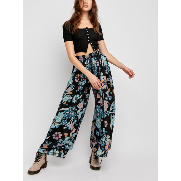 Free People Take It Easy Lounge Pant / Twilight Combo - Picture 1 of 7
